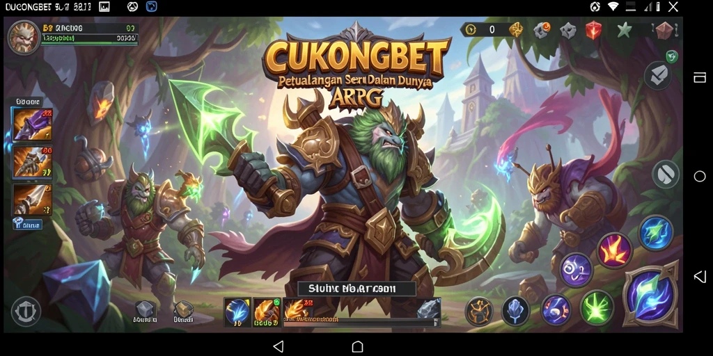 Tampilan gameplay CUKONGBET yang menarik dan menantang di dunia ARPG.