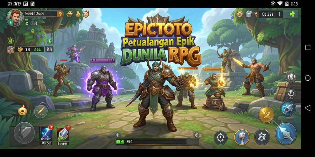 Tampilan gameplay EPICTOTO yang menakjubkan dan mendebarkan.