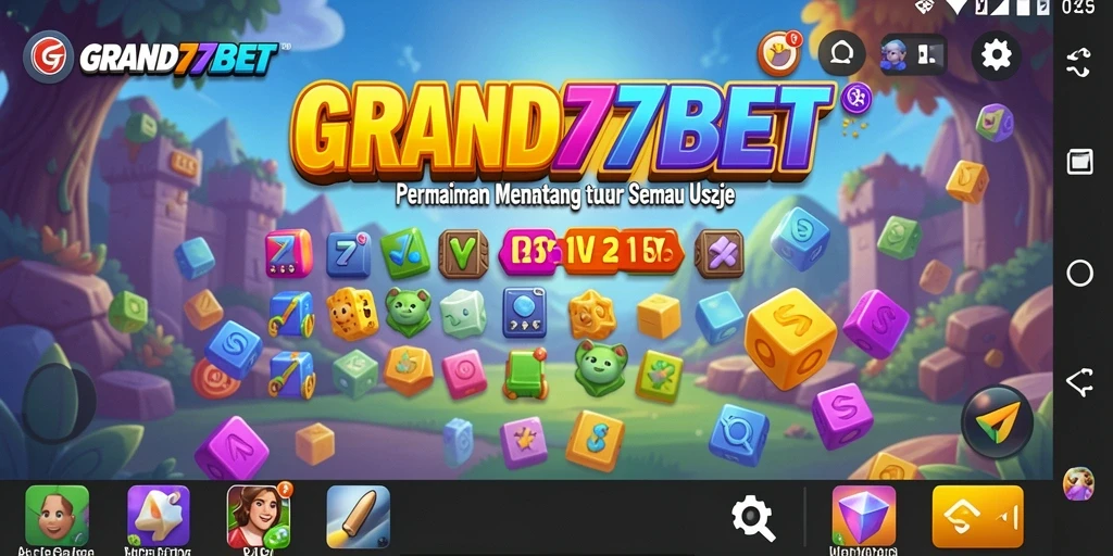 Tampilan gameplay menarik di GRAND77BET dengan tantangan Puzzle yang seru.