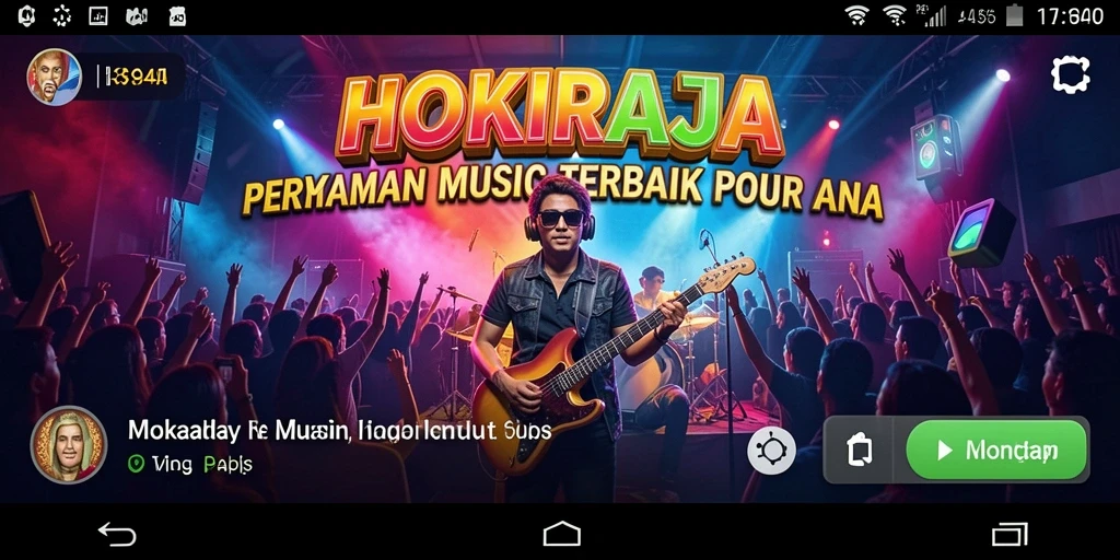Tampilan gameplay HOKIRAJA yang menarik dan interaktif.