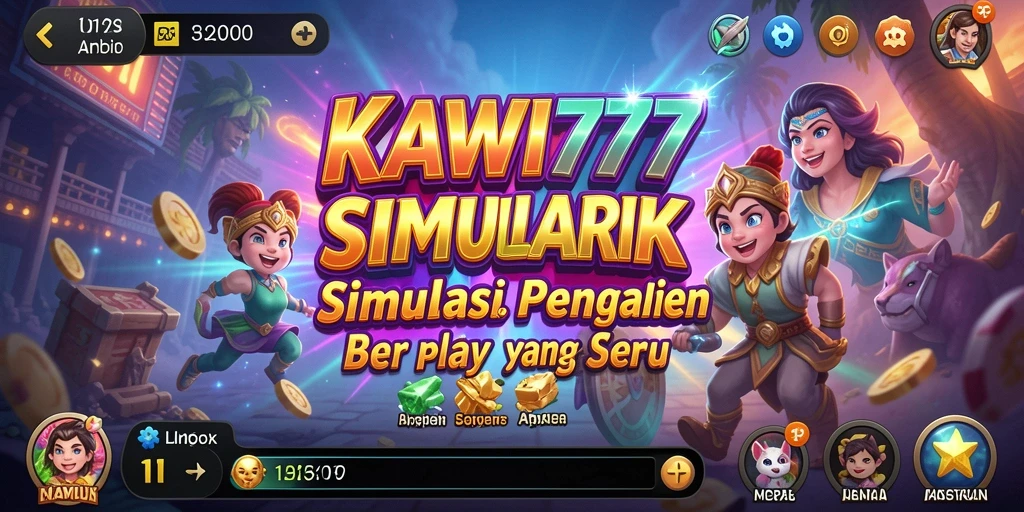 Tampilan gameplay KAWI777 yang realistis dan menarik.