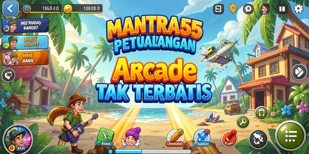 Screenshot gameplay <strong>MANTRA55</strong> menunjukkan aksi dan tantangan seru dari game Arcade ini.