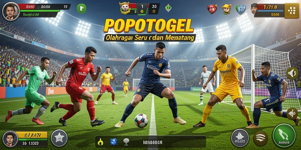 Gameplay seru di POPOTOGEL dengan pertandingan olahraga yang menegangkan.