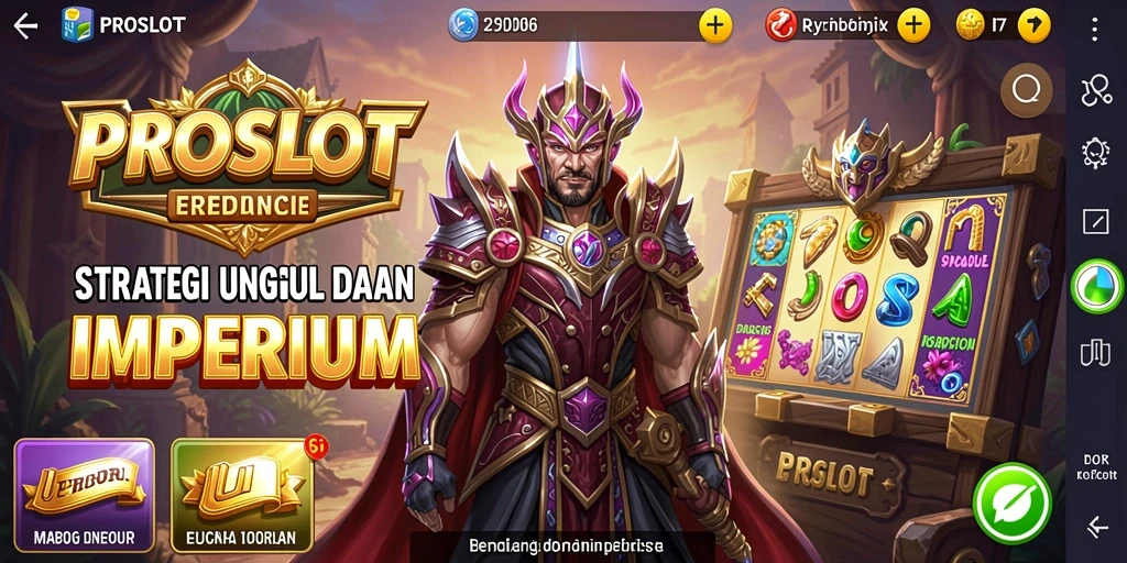 Screenshot gameplay PROSLOT yang menunjukkan strategi dalam aksi.
