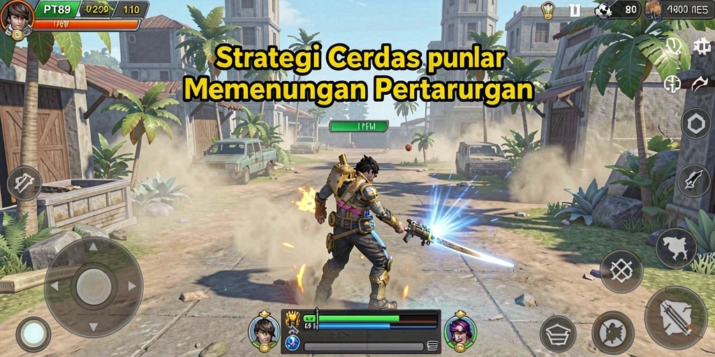 Screenshot gameplay PT89 menampilkan aksi strategi yang mendebarkan.