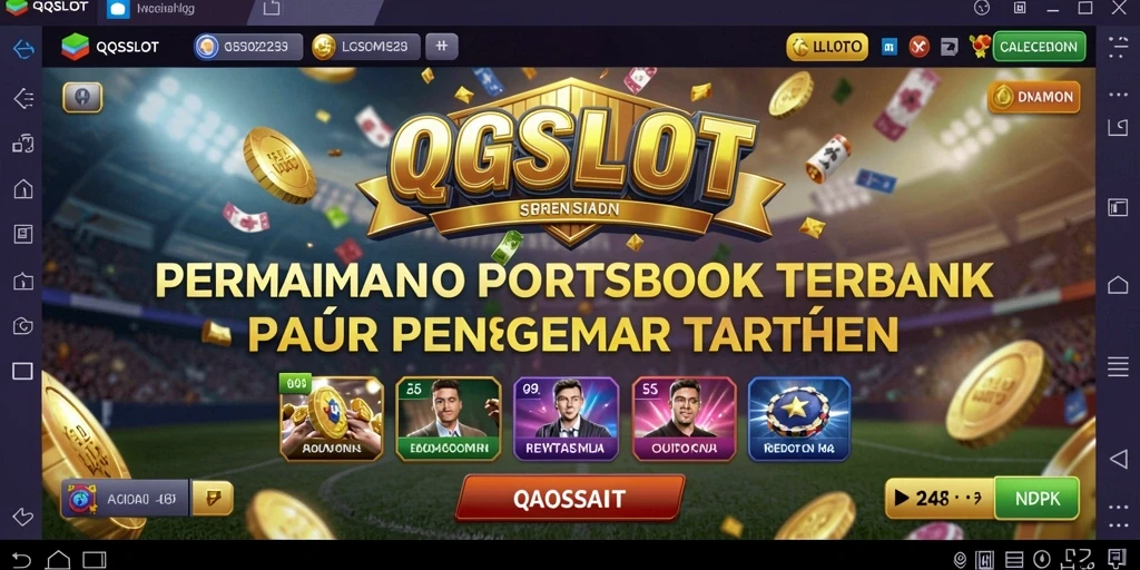 Tampilan menarik dari QQSLOT saat memasang taruhan olahraga.