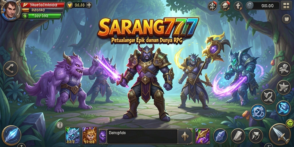 Tangkapan layar gameplay SARANG777 yang mendebarkan dan penuh aksi.