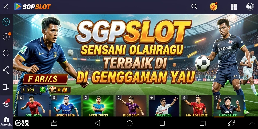 Tampilan gameplay SGPSLOT yang memukau dan menarik.