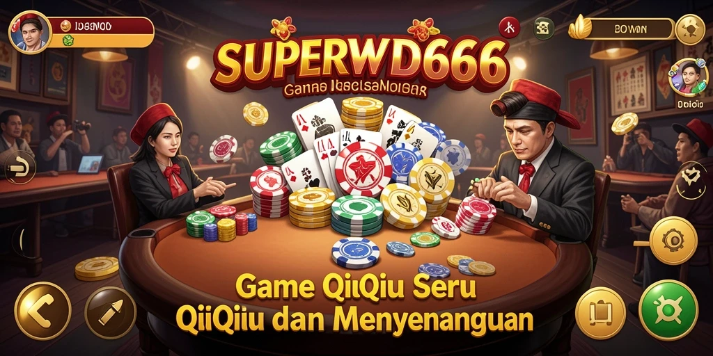 Screenshot gameplay SUPERWD666 yang menampilkan aksi seru QiuQiu.