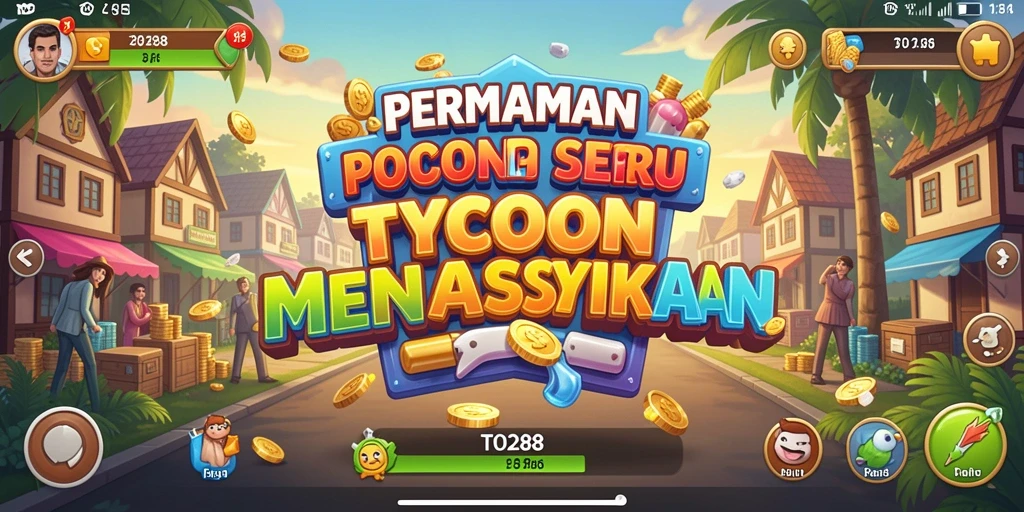 Screenshot TO288 menampilkan gameplay Tycoon yang menarik dan interaktif.