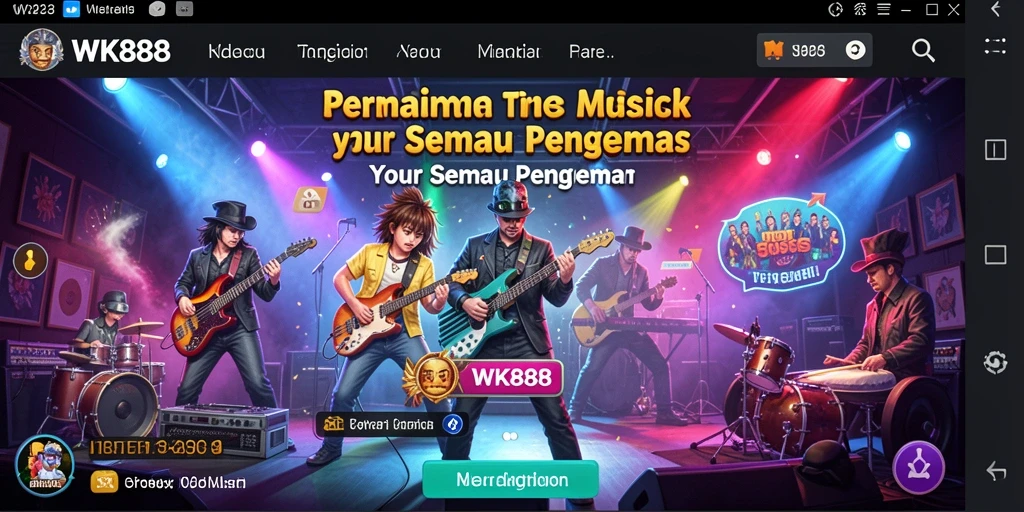 Tampilan gameplay WK888 dengan fitur-fitur menarik dan interaktif.